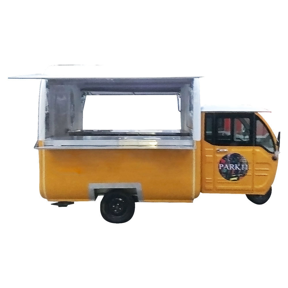 Top sale mobile electric ice cream  truck with  equipment   3 wheels  tuk tuk food truck USA