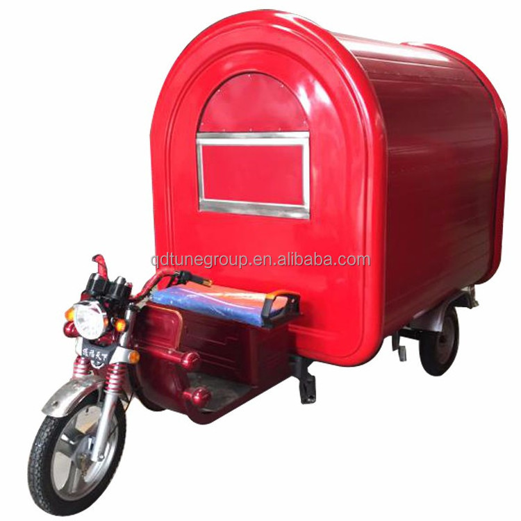 Newly Arrival Customized Street Mobile Food Cart /Food Vending Truck/Sausage and Icecream Selling Trailer