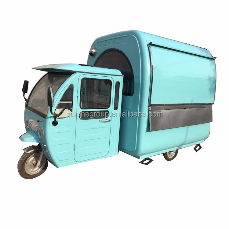 3 wheels scooter ice cream cart/Ice Cream Trailer /Food kiosk truck for Sale