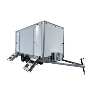 DOT Portable Shower Trailer Restroom Portable Toilet Trailer For Sale Portable Restroom Toilet