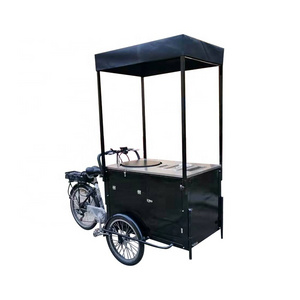 New design electric  ice cream and  pancake  food bicycle cargo bike for sale with ce