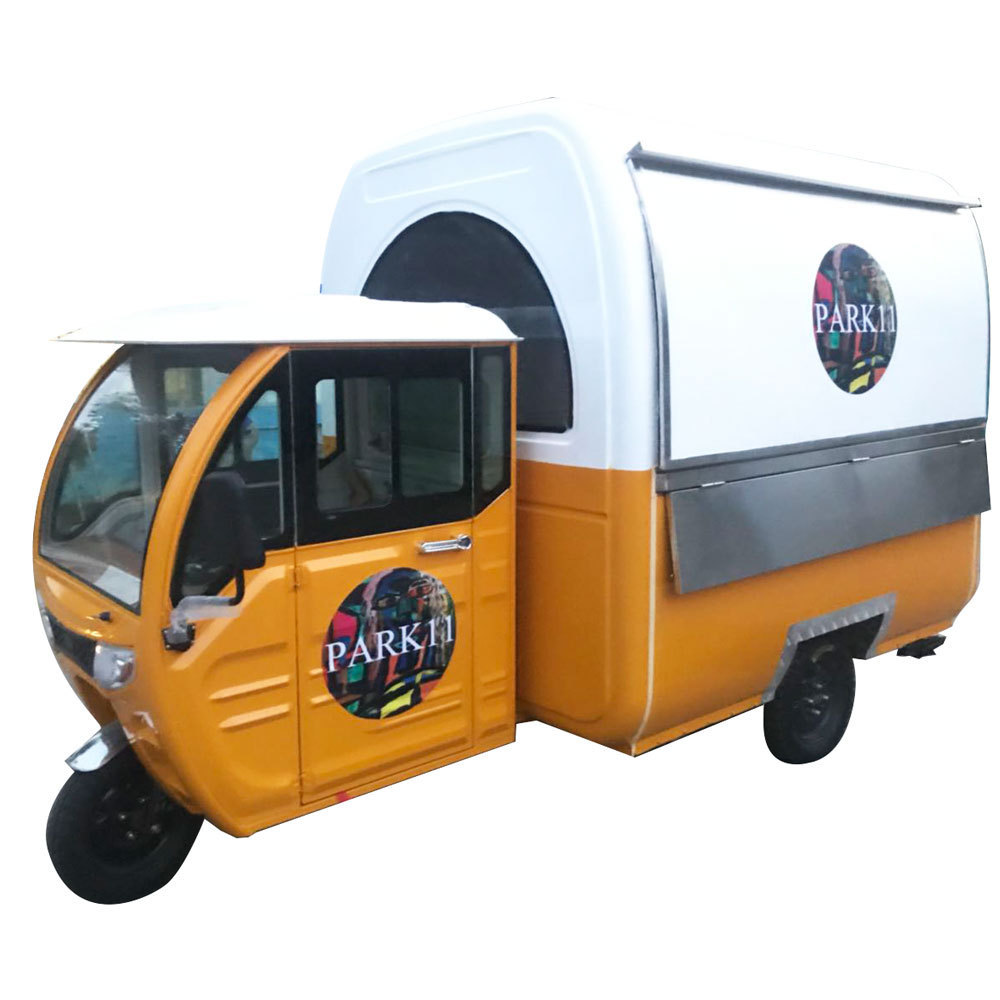 Top sale mobile electric ice cream  truck with  equipment   3 wheels  tuk tuk food truck USA