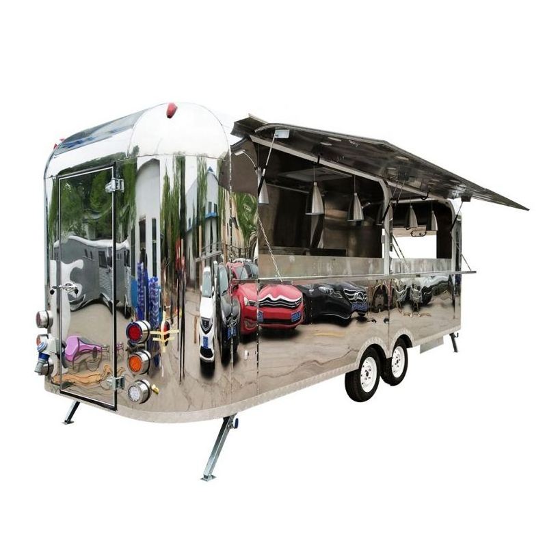 New Design Roasted Chicken Food Trailer Fast Food Cars Truck For Sale In Egypt Mobile Food Cart Philippines For Wholesale