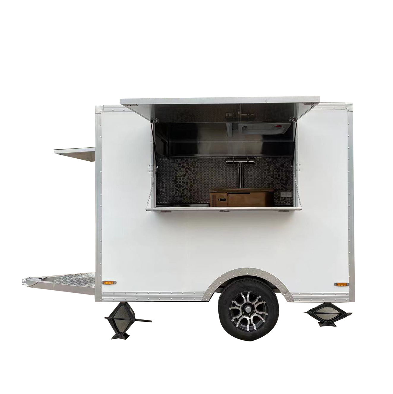 ice cream slush cart mobile drink trailer