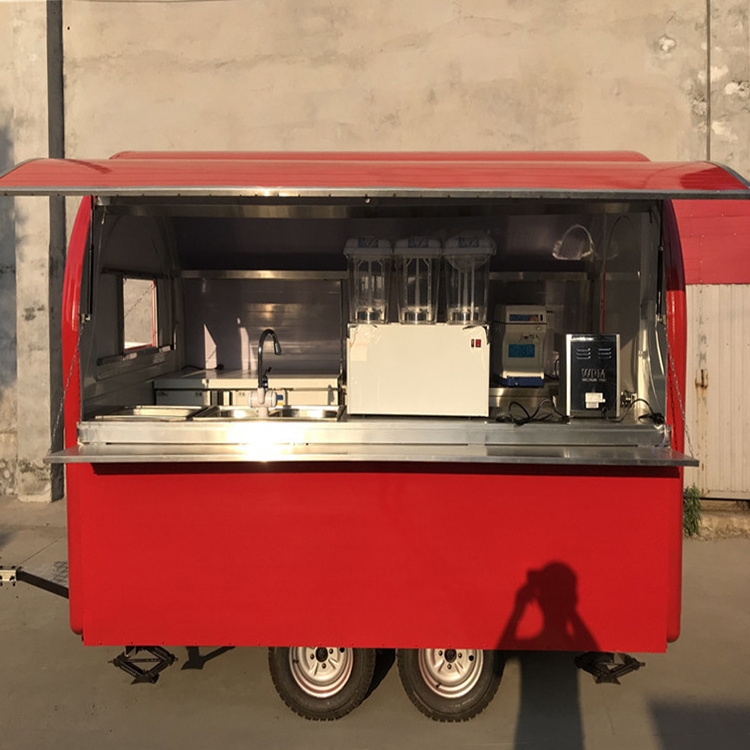 TUNE Mobile Food Vendor Cart Cooking Bar Trailer Ice Cream Beer Truck