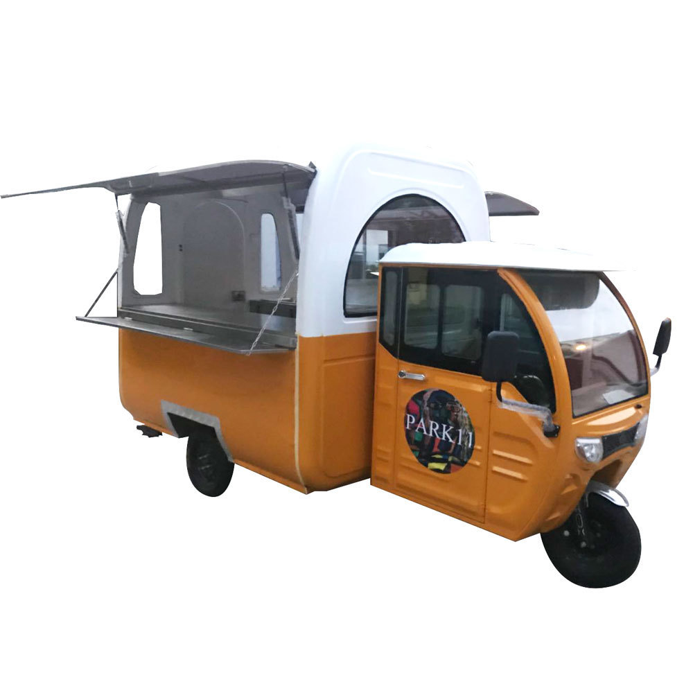 Top sale mobile electric ice cream  truck with  equipment   3 wheels  tuk tuk food truck USA