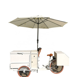 Electric coffee tricycle  ice cream  food cart with CE mobile pancake food truck