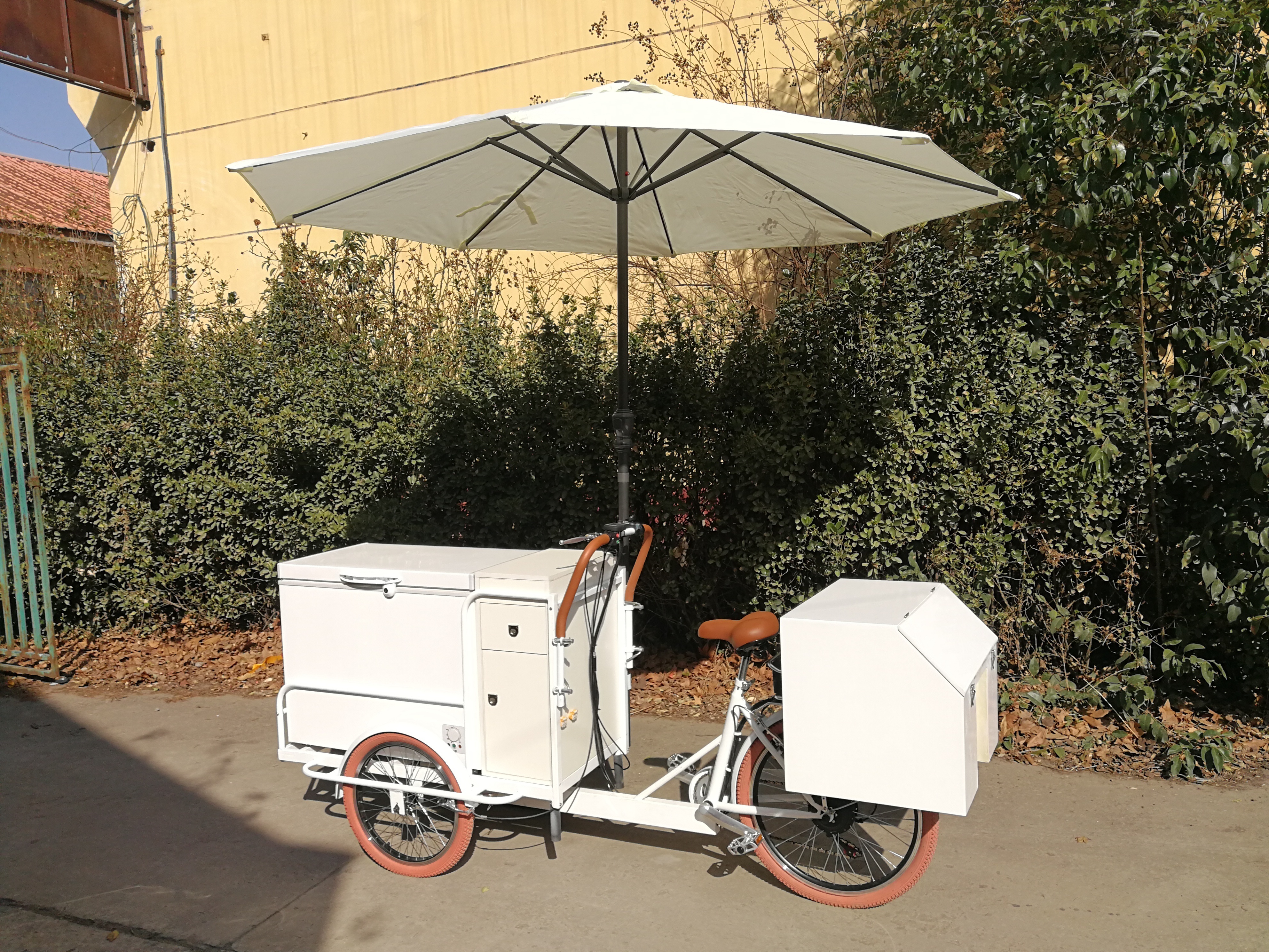 TUNE Three Wheels Electric Truck Food Trailer Cart Bike Bicycle for Sale