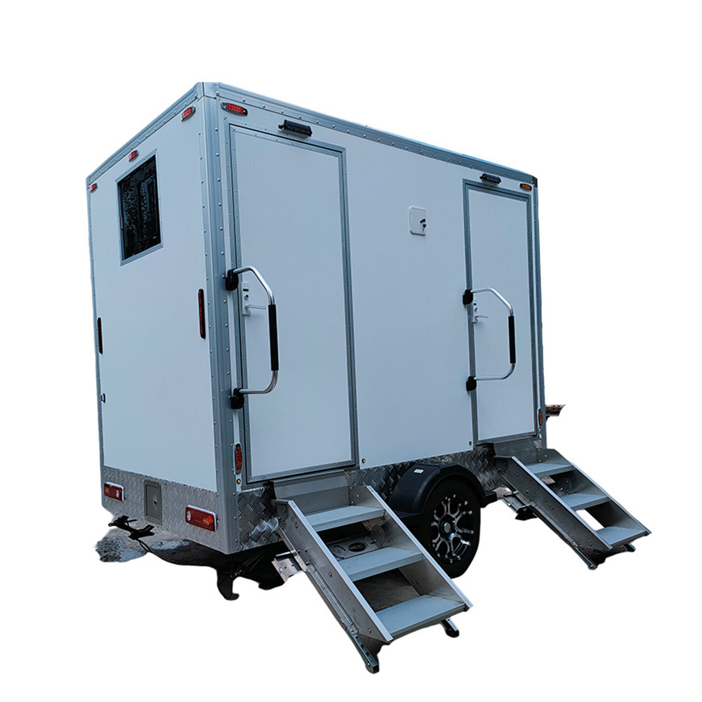 Portable Toilets Mobile Plastic Restroom Trailer Bathroom Trailer Restroom Truck  Venues Outdoor Toilet Needs