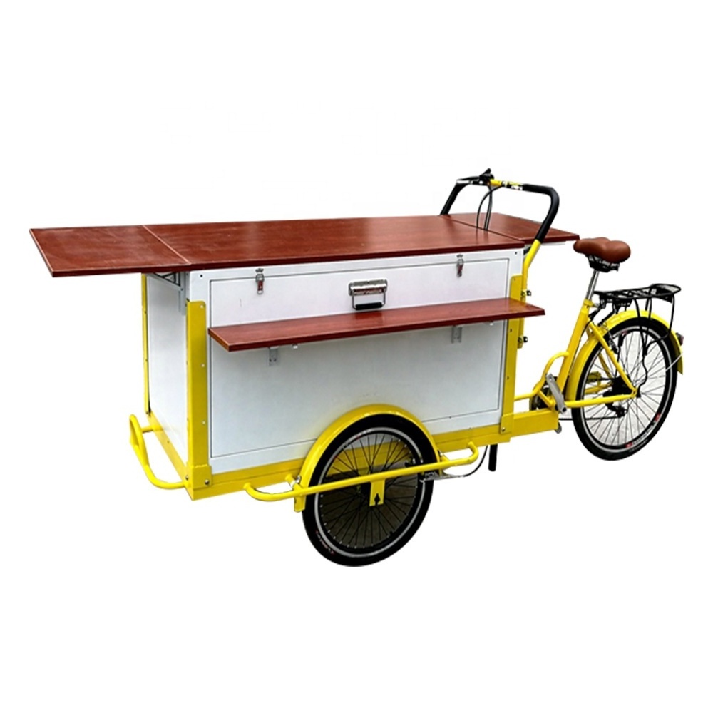 Mobile Food Bike Cart Mobile Hot Dog Cart for sale