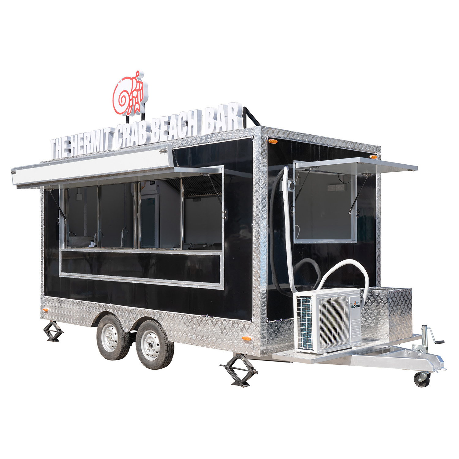 13ft mobile food truck/ Fully equipped food trailer/ Customized food cart