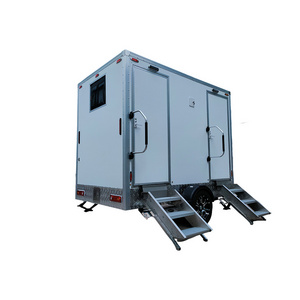 Portable Toilets Mobile Plastic Restroom Trailer Bathroom Trailer Restroom Truck  Venues Outdoor Toilet Needs