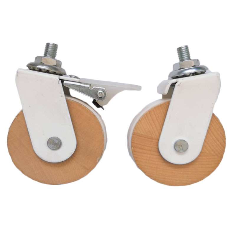 High quality office furniture wooden caster wheel