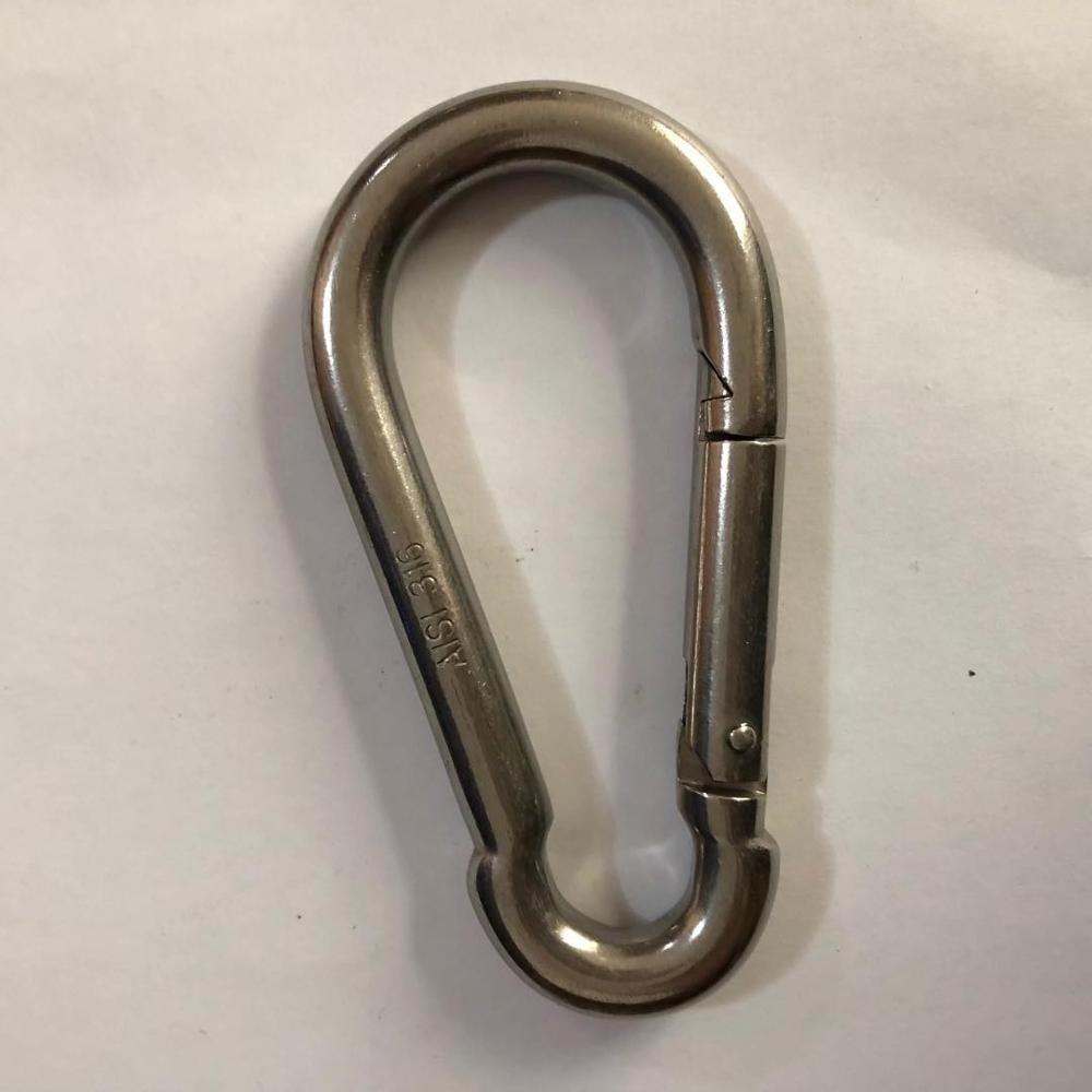 304 or 316 Stainless Steel  Snap Hook DIN5299C