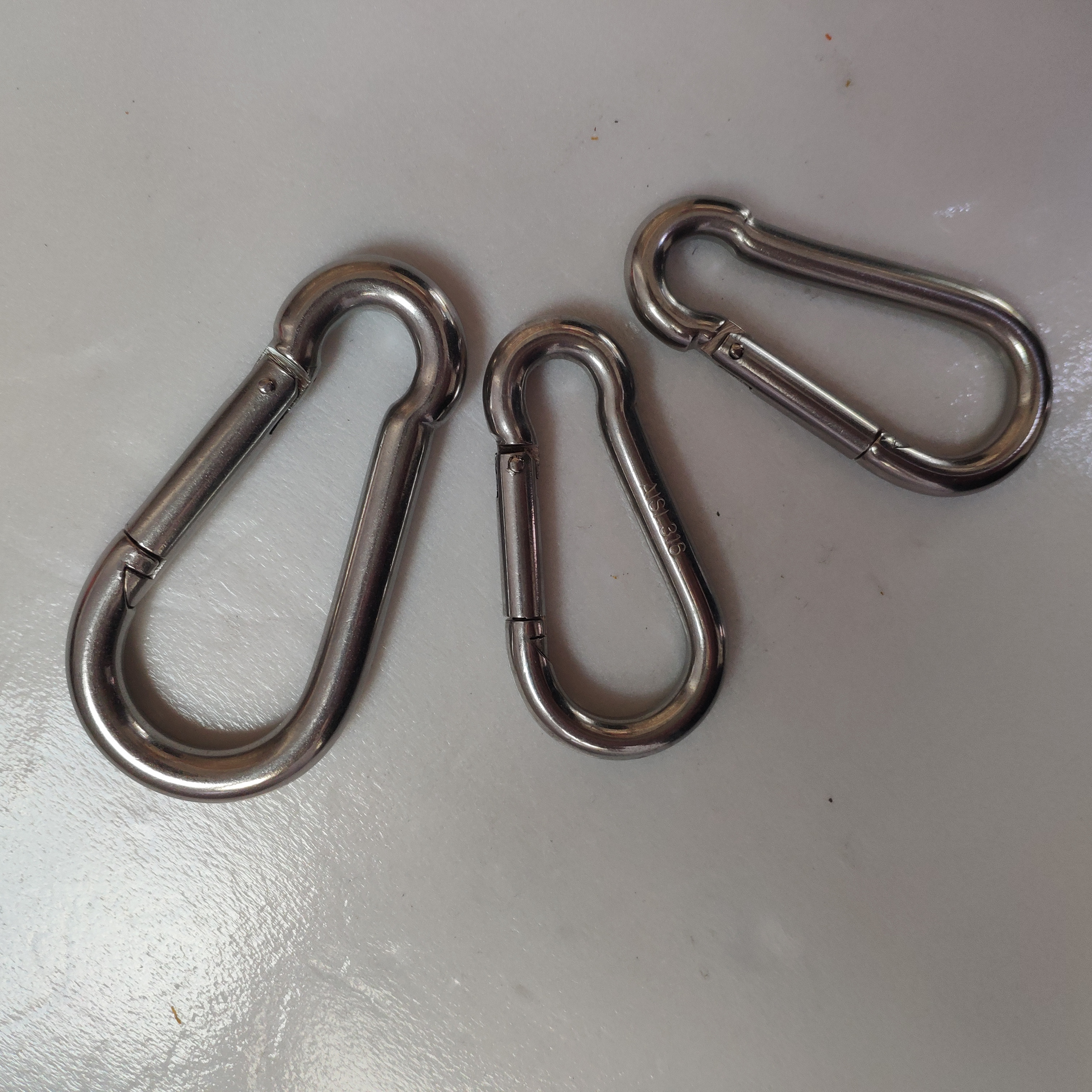 304 or 316 Stainless Steel  Snap Hook DIN5299C