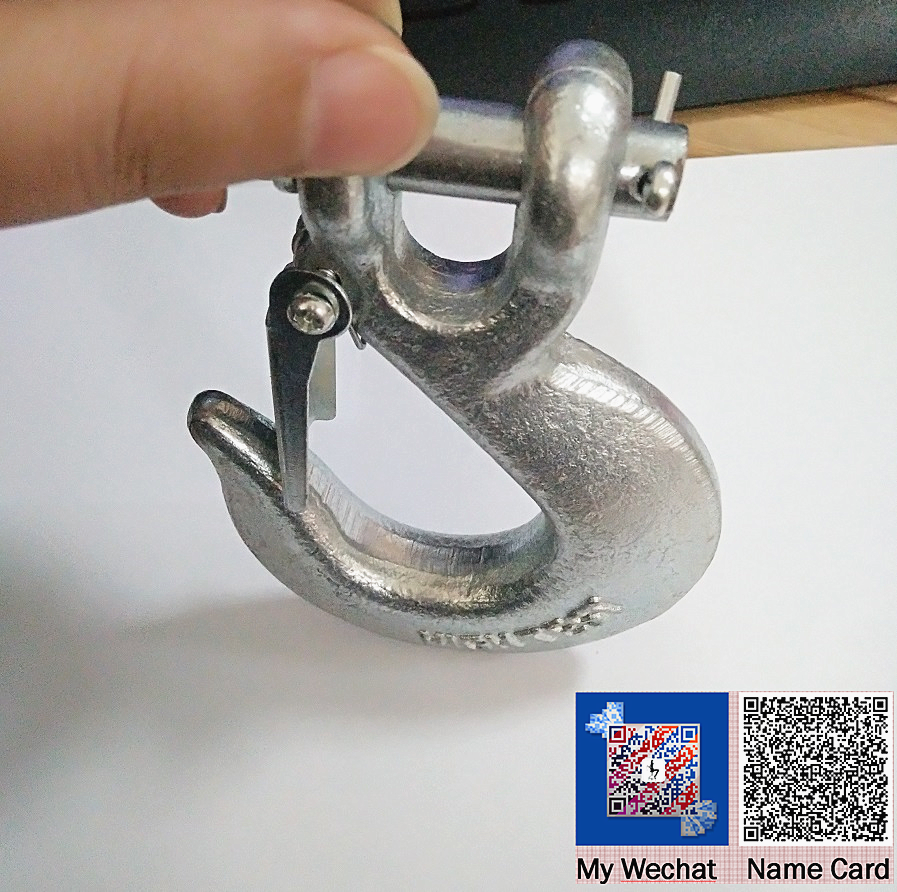 Drop Forged  US Type Alloy Steel Lifting Safety Clevis Slip Hook  H331/A331 with Latch