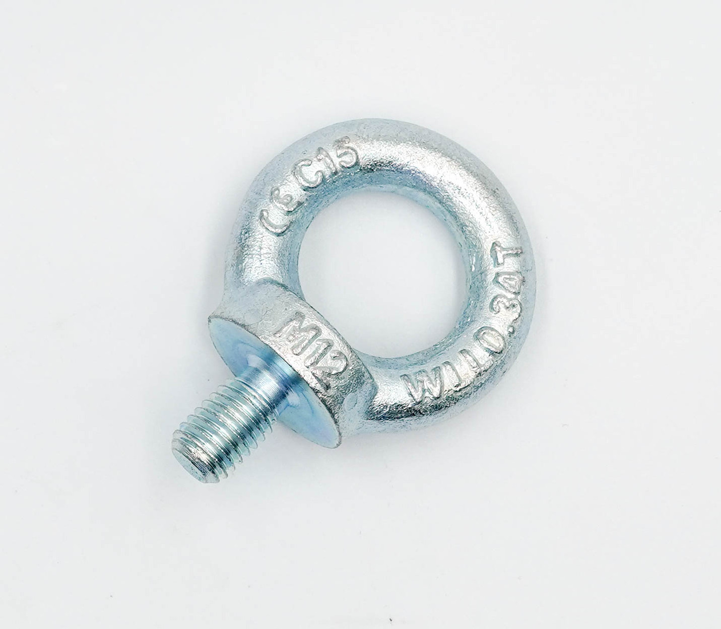 Galvanized Carbon Steel DIN580 Forged Lifting Eye Bolt Screw