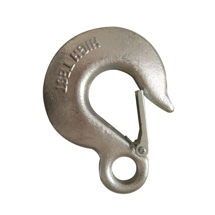 Drop Forged Eye Slip  Hook with latch H-324/A-324