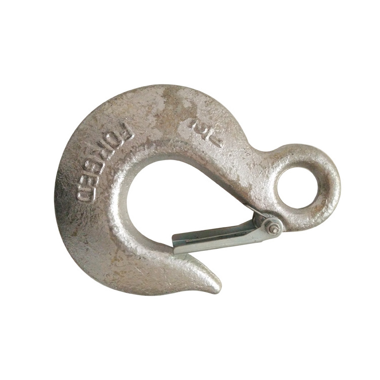 Drop Forged Eye Slip  Hook with latch H-324/A-324