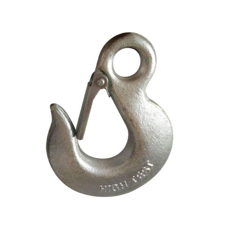 Drop Forged Eye Slip  Hook with latch H-324/A-324