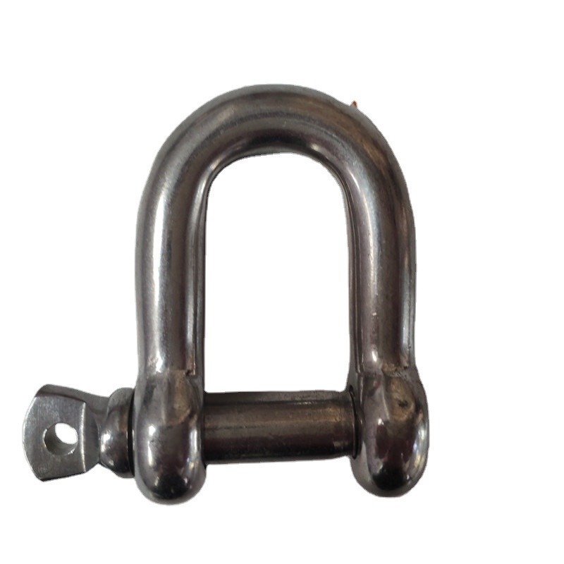 European Type Stainless Steel D Shackle stainless steel shackle