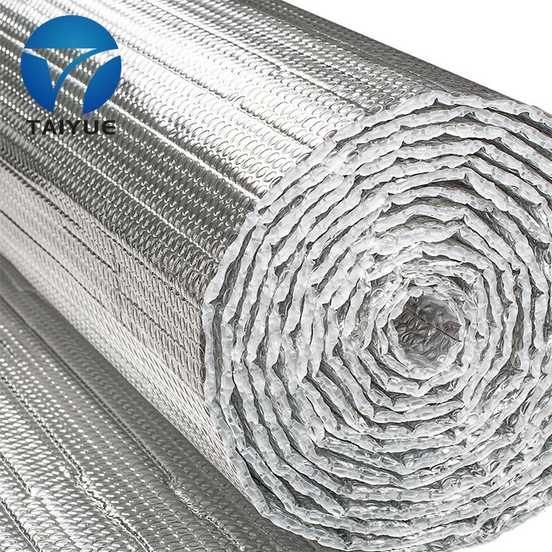 TAIYUE Reflective Double Sided Aluminum Foil Bubble Heat Roll