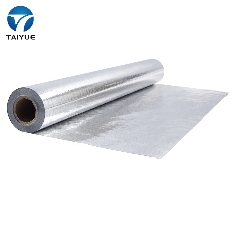 Superior Radiant Heat Barrier Aluminum Foil Coated Fiber Glass Fabric Insulation Foil