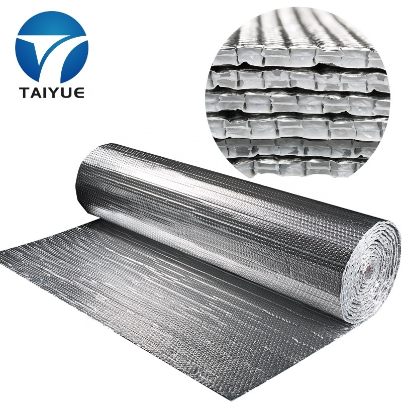 TAIYUE Reflective Double Sided Aluminum Foil Bubble Heat Roll