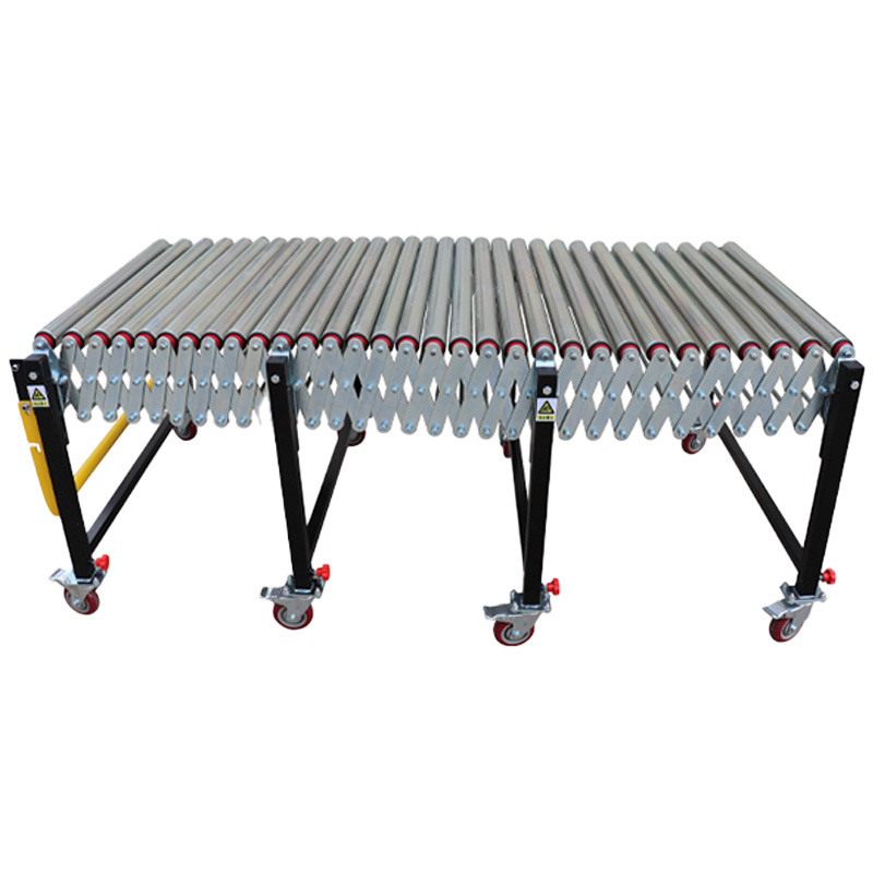 Roller Telescopic Convoyeur Custom Material Pallet Conveyor Belt Gravity Roller Conveyor