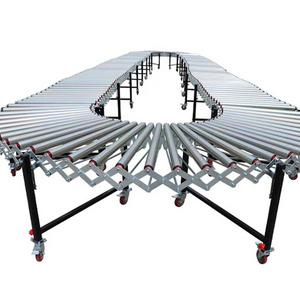 Roller Telescopic Convoyeur Custom Material Pallet Conveyor Belt Gravity Roller Conveyor