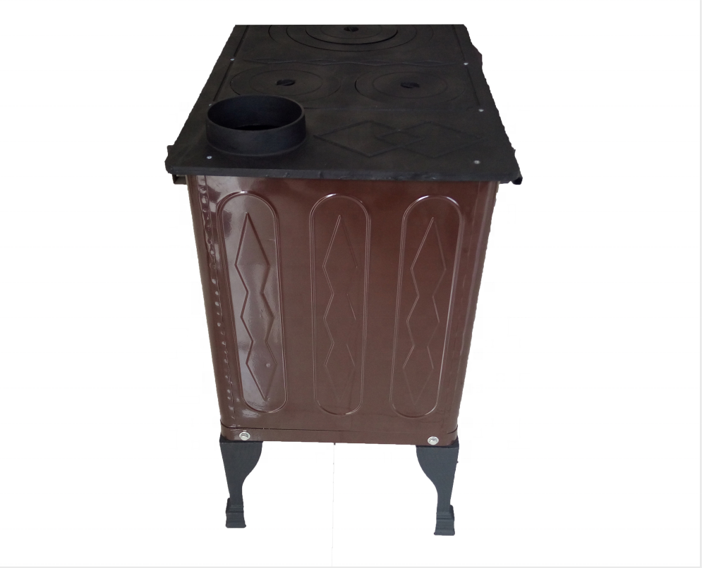 Large Cast iron wood burning Stoves with oven for cooking