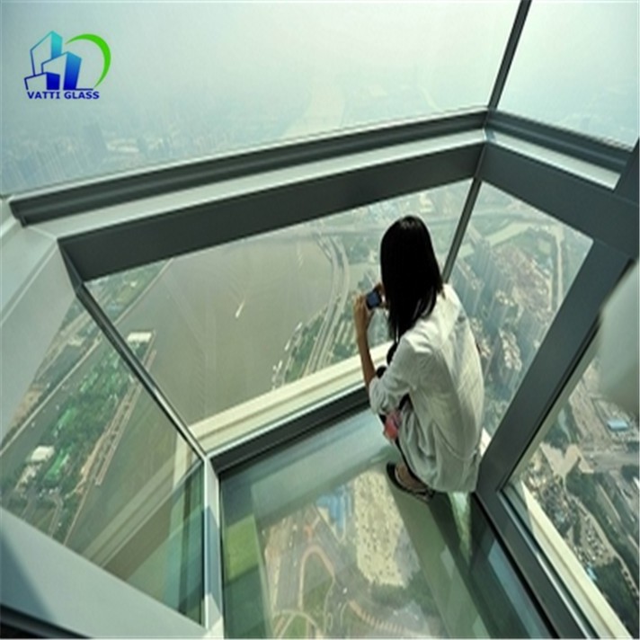 Safety Laminated Tempered Glass Floor Panels Large Glass Panels Glass Board Flooring