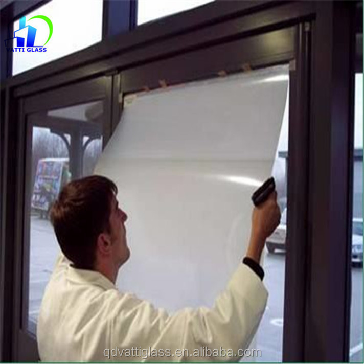 Electronic tinting switchable smart glass film