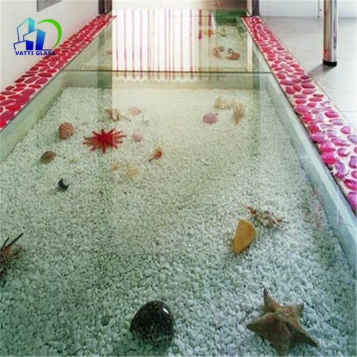 Safety Laminated Tempered Glass Floor Panels Large Glass Panels Glass Board Flooring