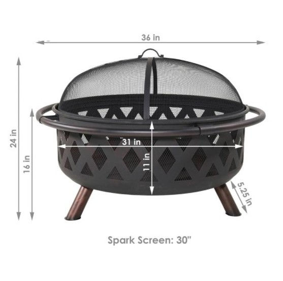 Double Layer Portable Outdoor Stove Stainless Steel Smokeless Wood Burning Bonfire Fire Pit