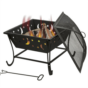 Winter Indoor and Outdoor Barbecue Stoves fire Basins Camping Racks Fire Pit Smokeless BBQ grill