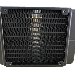 China Manufacturer High Efficiency Micro Channel Tube Aluminum Finned Condenser Evaporator Air Cooled Radiator Heat Exchanger