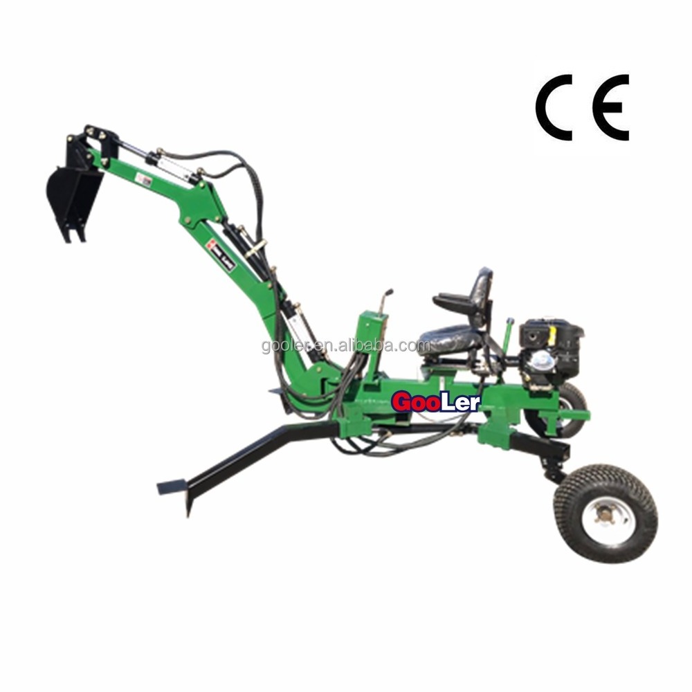 CE approval 13HP/15HP ATV gasoline backhoe excavator ATV-13 for sale