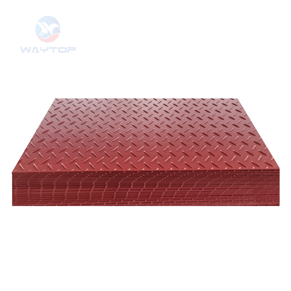 Oil drilling rig safety grip rig mats/Shallow well drilling rig/Plastic ground mat