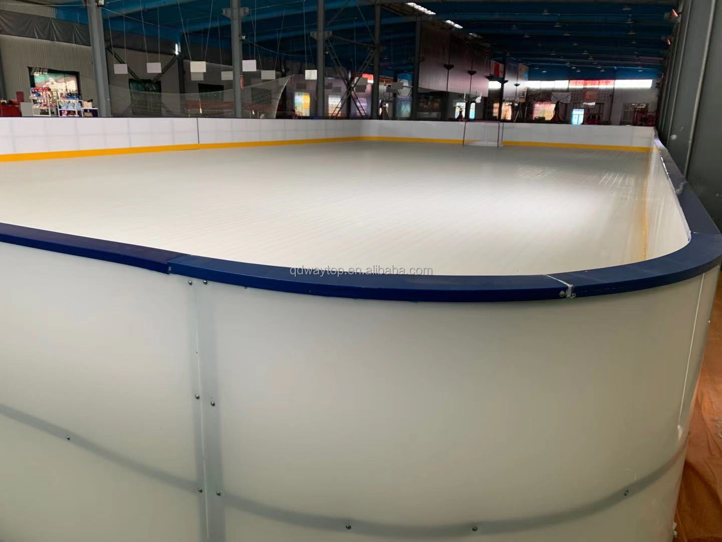 ice skating rink equipment uhmwpe synthetic ice system