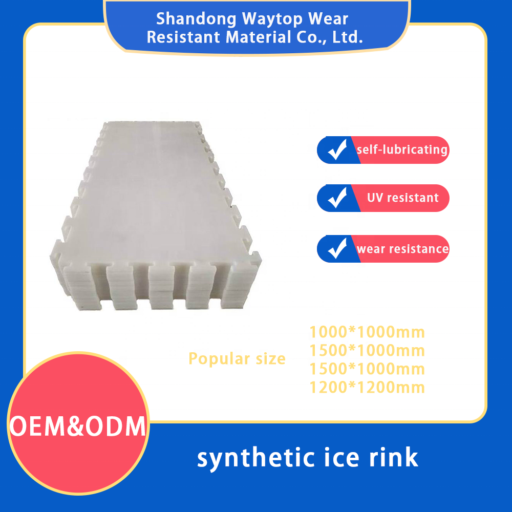 Wholesale customized backyard polyethylene sheet synthetic ice rink