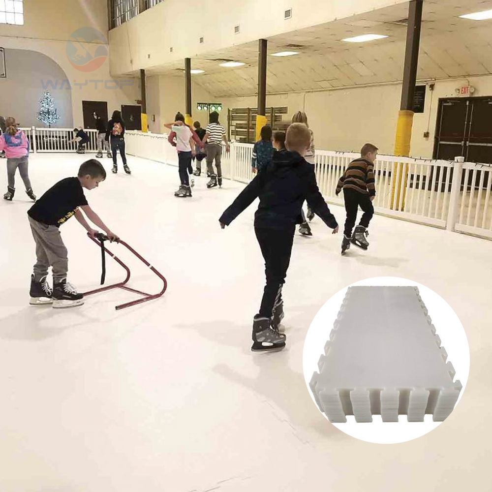 15mm Thick Synthetic ice Rink UHMWPE Hockey Floor /Ice Skating Rinks