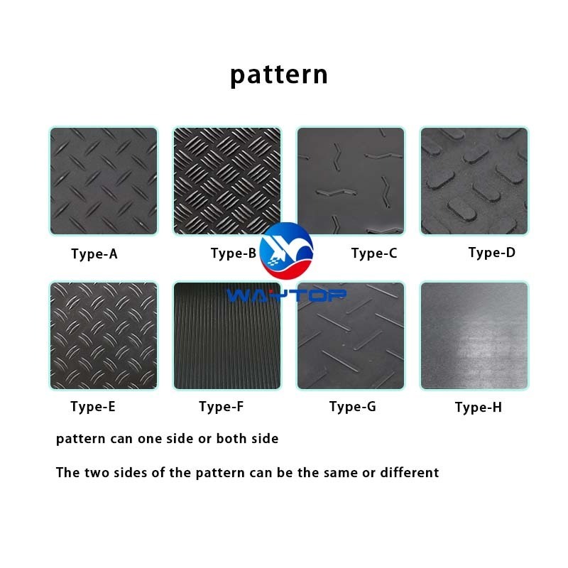 Polyethylene HDPE 4x8 ft PE subgrade board Material Playground Access ground protection mats