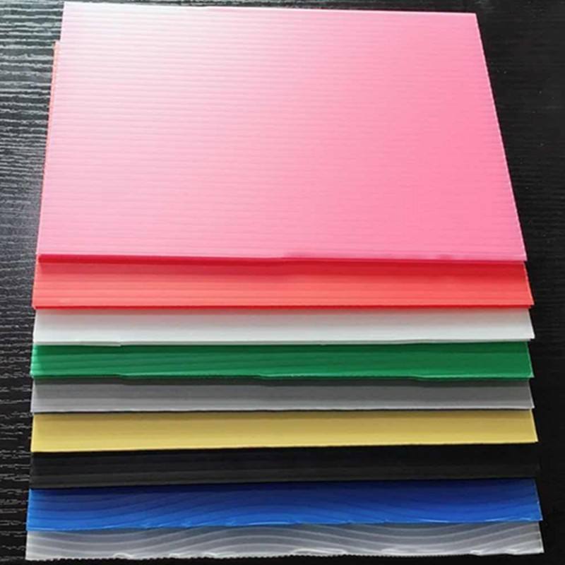 polypropylene hollow corrugated sheet pp hollow board for floor covering