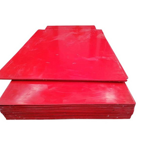 High Density Polyethylene textured surface plastic 4x8 red hdpe sheets for skating rink