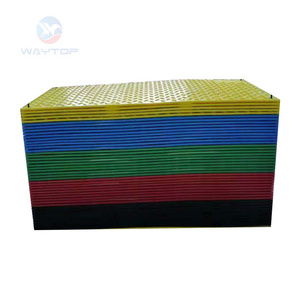 Oil drilling rig safety grip rig mats/Shallow well drilling rig/Plastic ground mat