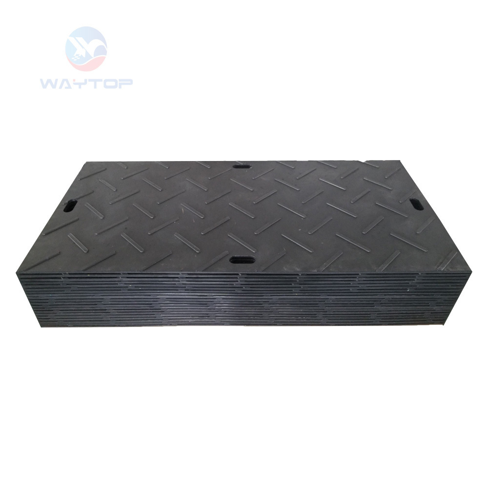 Oil drilling rig safety grip rig mats/Shallow well drilling rig/Plastic ground mat