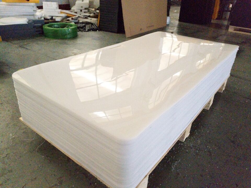 1220x2440mm plastic hdpe sheet 15-20 mil high elongation hdpe sheet 1mm 1.5mm waterproof plastic sheet