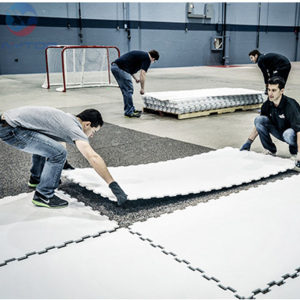 premium synthetic ice rink uhmwpe/ice hockey flooring tiles