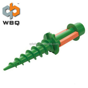 Plastic Ground Screw Earth Pole Post Beach Umbrella anchor